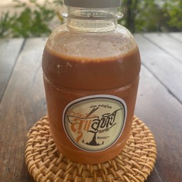 ชาเย็นพร้อมน้ำแข็ง