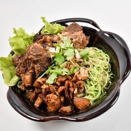 บะหมี่แห้งบะเต็งและซี่โครง