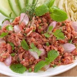 ก้อยหมู (ดิบ)