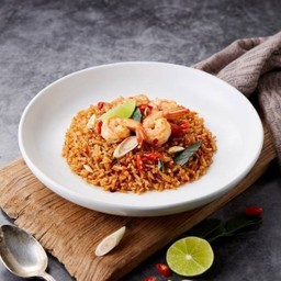 ข้าวผัดต้มยำกุ้ง.