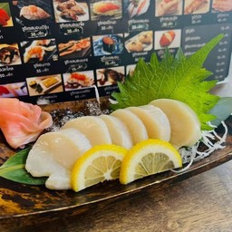 ซาชิมิหอยเชลล์