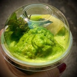 ผักเคล-เสาวรสปั่น ((Kale-Passion Fruit Smoothie )