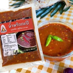 น้ำพริกแม่เล็กสุบิน น้ำพริกกะปิ 100 กรัม