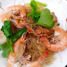 กุ้งอบวุ้นเส้น  กุ้งอบวุ้นเส้น