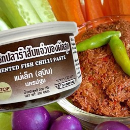 น้ำพริกแม่เล็กสุบิน ปลาร้าสับแจ่วบอง 200 กรัม