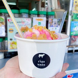 ปังเย็นนมชมพู