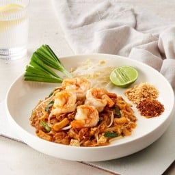 ผัดไทยกุ้งสด