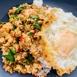 ข้าวกะเพราหมูสับ