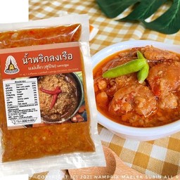 น้ำพริกแม่เล็กสุบิน น้ำพริกลงเรือ 100 กรัม