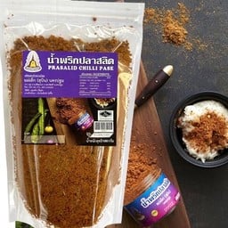 น้ำพริกแม่เล็กสุบิน น้ำพริกปลาสลิดซิปล็อค 180 กรัม