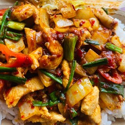 ข้าวพริกเผาไก่