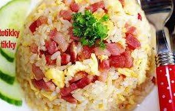 ข้าวผัดเบค่่อนรมควัน