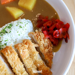 ข้าวแกงกะหรี่ทงคัตสึ(หมู)