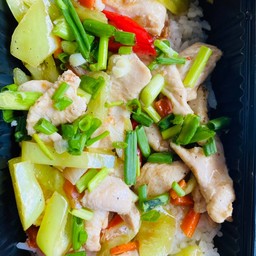 ข้าวพริกหยวกไก่