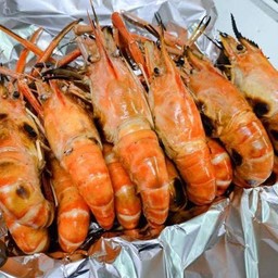 กุ้งเผา (ไซส์ใหญ่)