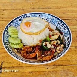 ข้าวผัดน้องใบบุญ(มุสลิม) ปรีดีพนมยงค์46 จากปากซอย30เมตร ขวามือ ล๊อคที่2