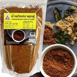 น้ำพริกแม่เล็กสุบิน น้ำพริกปลาดุกฟูซิปล็อค 180 กรัม