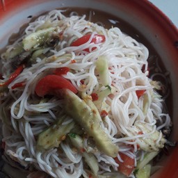 ตำซั่วแตงปูปราร้า