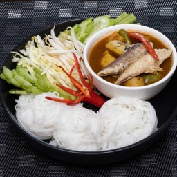 ขนมจีน แกงไตปลา