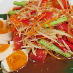 ตำไทยไข่เค็ม