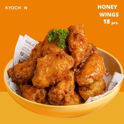 ปีกไก่ทอด รสฮันนี่ 18 ชิ้น