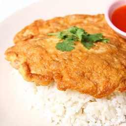 ข้าวไข่เจียวหมูสับ