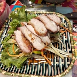 ตำคอหมูย่าง