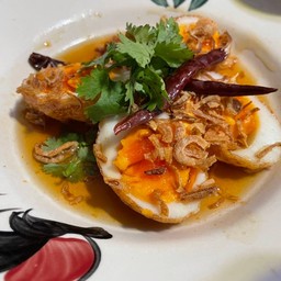 ไข่ลูกเขย (ไขเป็ด 2 ฟอง)