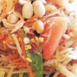 ส้มตำขนมจีนไทย