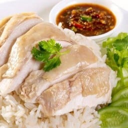 ข้าวมันไก่ ข้าวมันไก่กรอบ