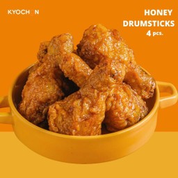 น่องไก่ทอด รสฮันนี่ 4 ชิ้น