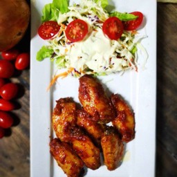 Buffalo Chicken Wing ปีกไก่ย่างบาร์บีคิว