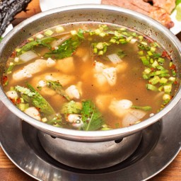 ต้มแซ่บเอ็นหมู+กระดูกอ่อน