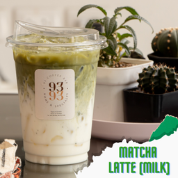 พรีเมี่ยมมัทฉะลาเต้ (ไม่มีกาแฟ)