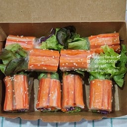 สลัดโรลปูอัดคู่