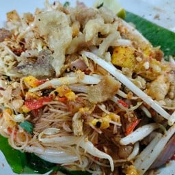 ผัดไทราณเส้นหมี่ขาวธรรมดา