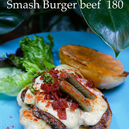 Beef Burger เบอร์เกอร์เนื้อ