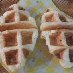 ครอฟเฟิล ไม่เคลือบน้ำตาล 2 ชิ้น