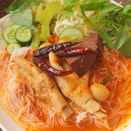 ขนมจีน น้ำยาป่า น้ำยากะทิ น้ำยาผสม