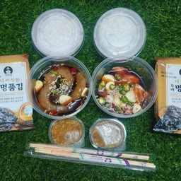 ชุด Set กุ้ง & แซลม่อน ขนาดกลาง ปกติราคา 407บาท
