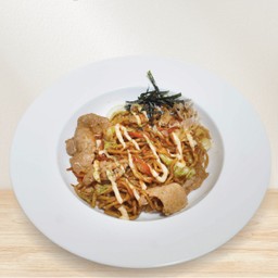 082 ยากิโซบะหมู (PORK YAKISOBA)
