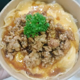 ข้าวไข่ข้นหมูสับ