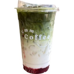 STRAWBERRY GREEN TEA LATTE