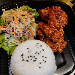 เซตข้าวไก่ซอสพริกเกาหลี