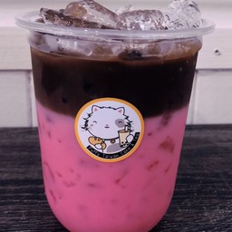 Sweet lover Pink milk&Dark Coacoa 16oz