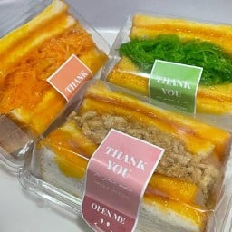 แซนวิสโบราณ ฝอยทอง แซนวิสเกาหลี ชาใต้เข้มข้น แซนวิชผักออแกนิค ชาใต้ ชาไทย โกโก้ หอมอร่อย อาหารเช้า ฮ