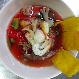 ก๋วยเตี๋ยวเจ๊ออบ้านสวน