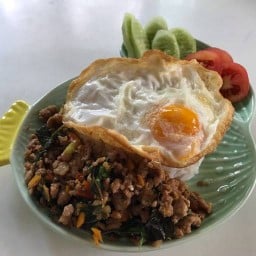 สามใบเถา ขนมจีนน้ำยากะทิ (ปักษ์ใต้) อาหารตามสั่ง