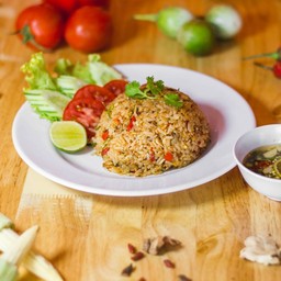 ข้าวผัดต้มยำแห้ง