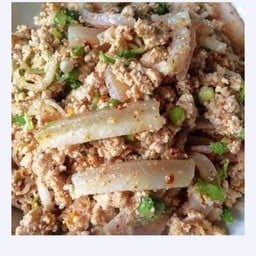 ลาบหมูสุก